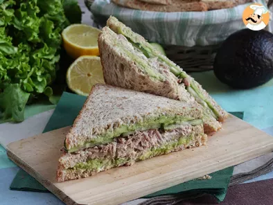 Club sandwich de atum e abacate - foto 3