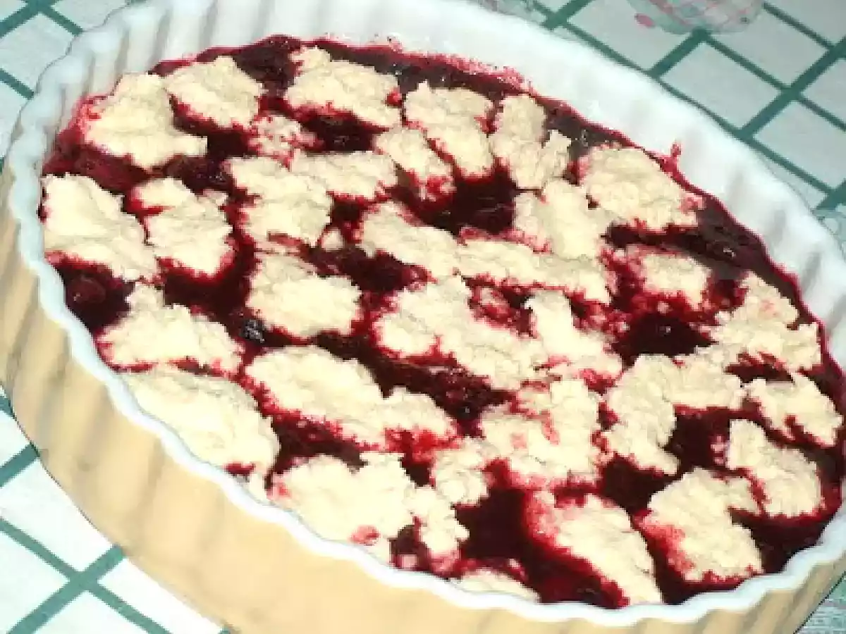 COBBLER DE MAÇÃ, PÊRA E FRUTOS VERMELHOS - foto 3