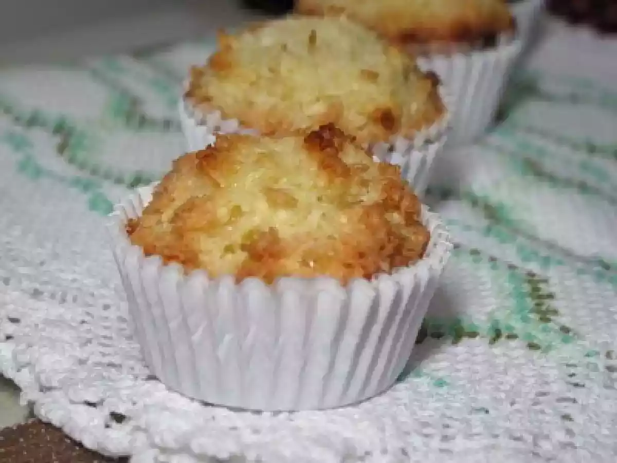 Coconut macaroons - a queijadinha sem queijo...