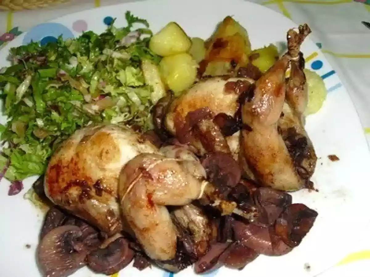 Codornizes com vinho do Porto - foto 3