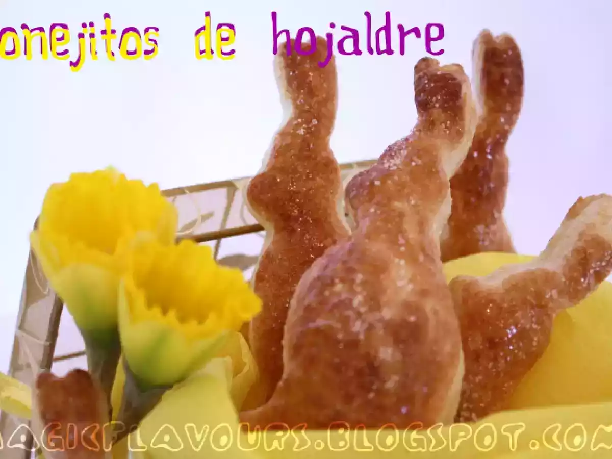 Coelhinhos de massa folhada