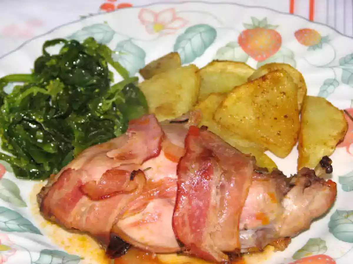 Coelho com bacon e alecrim - foto 3