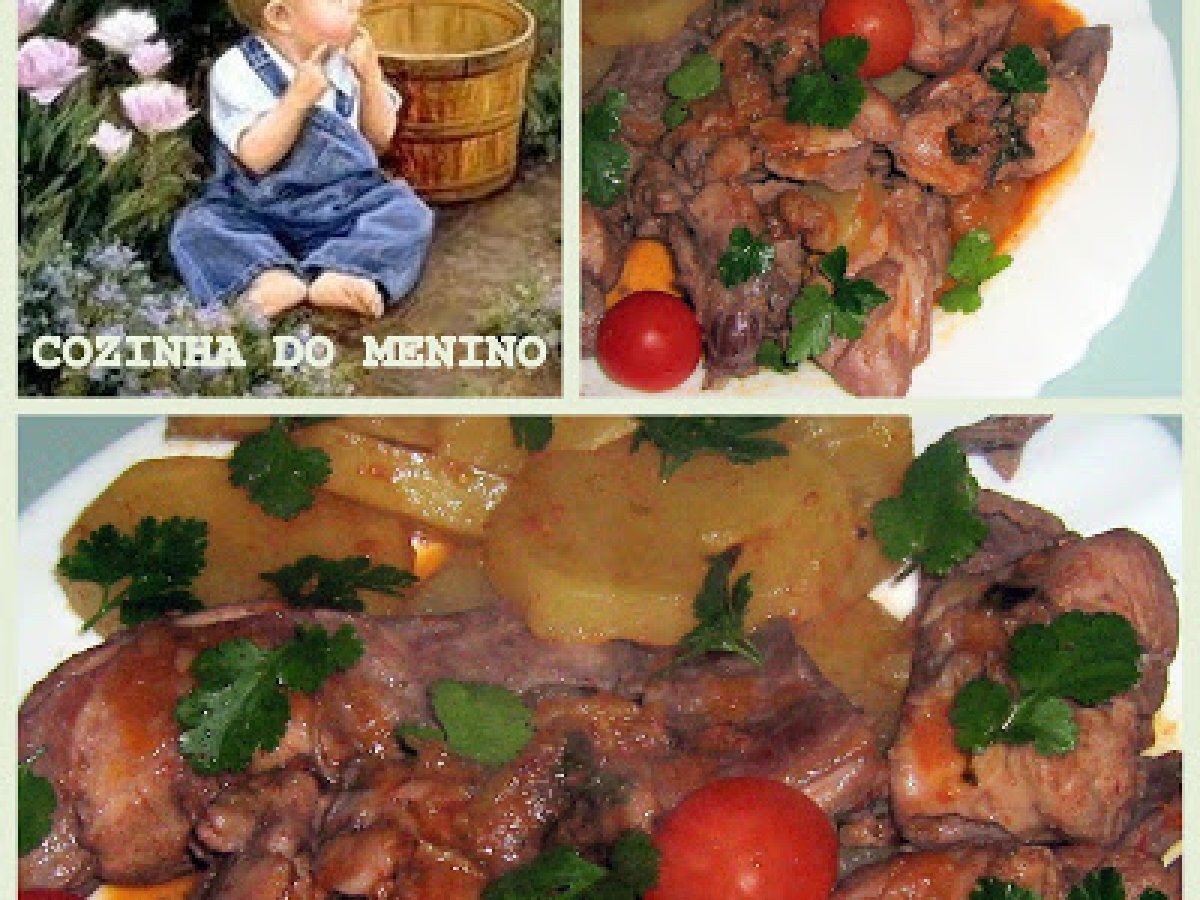 COELHO COM COENTROS