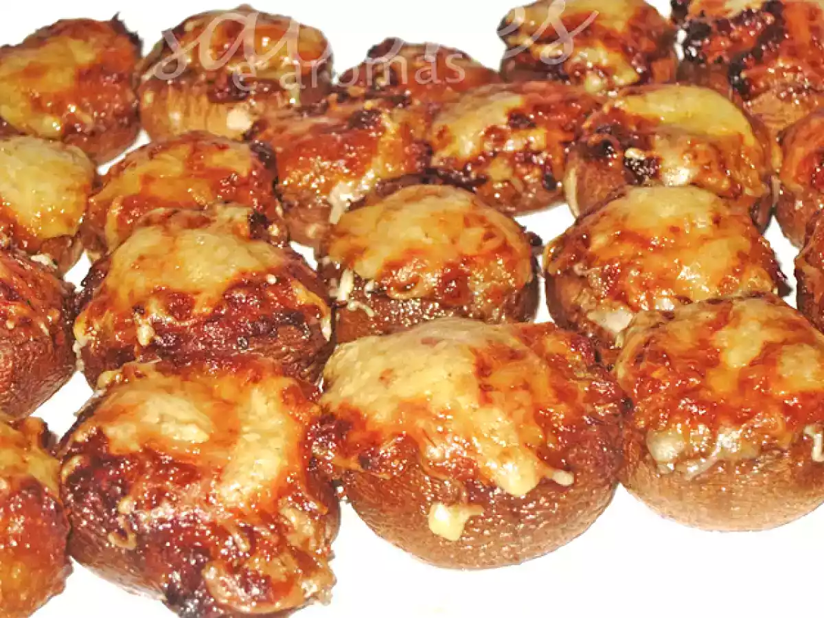 Cogumelos Gratinados e Atum