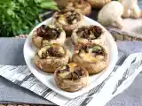 Cogumelos recheados com mozzarella, foto 1