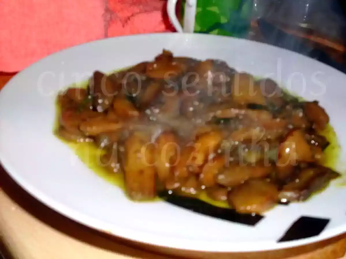 Cogumelos salteados com cominhos e açafrão - foto 3