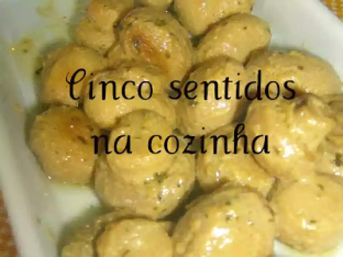 Cogumelos salteados com mostarda de mel e vinagre balsâmico - foto 3
