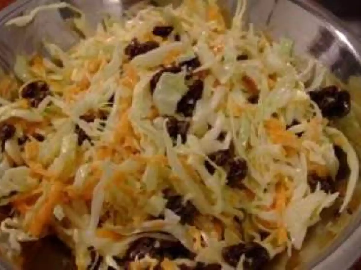 Cole Slaw - Salada Americana de Repolho