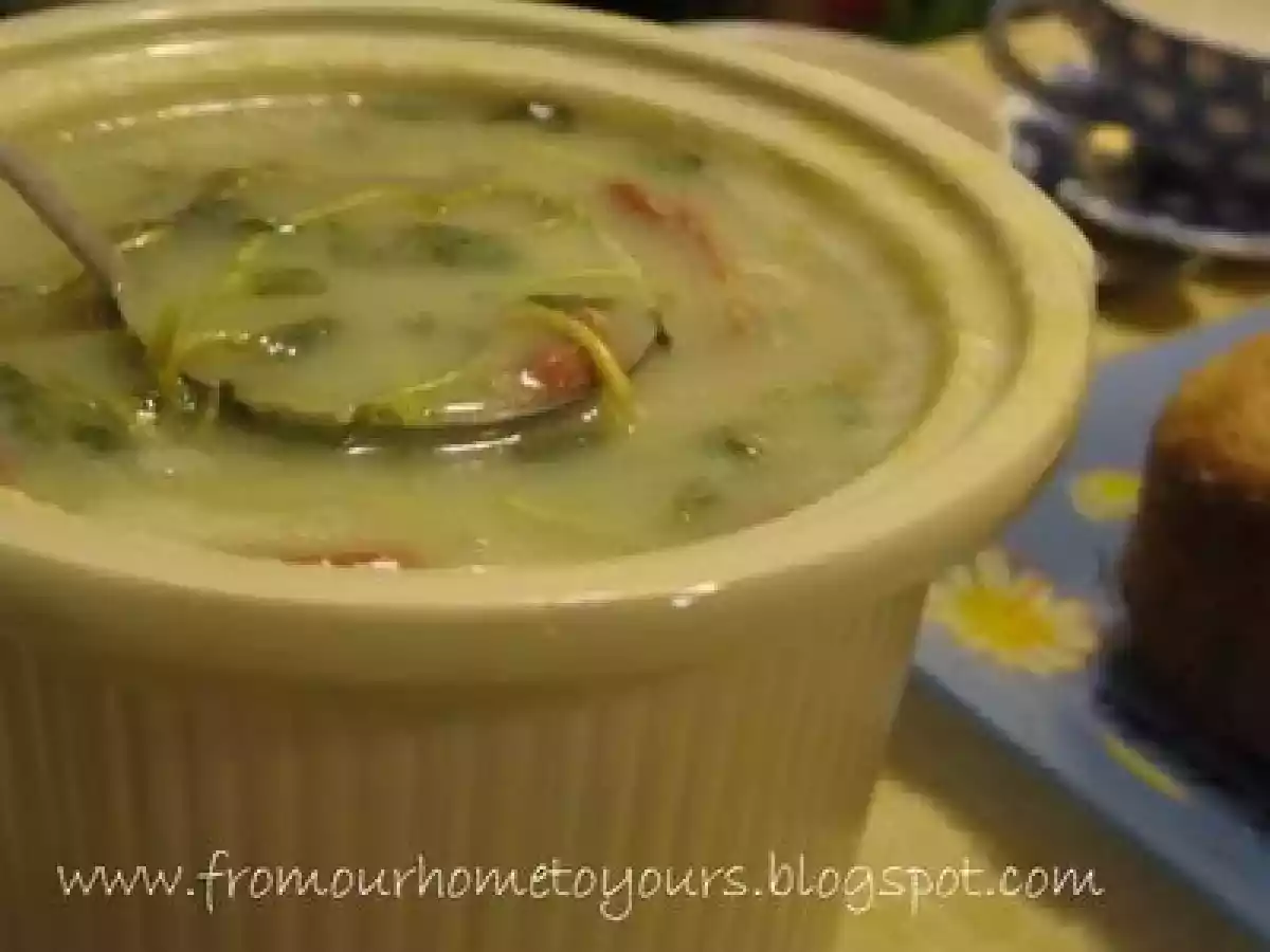 Com o frio... vai bem um caldo de batata e agrião
