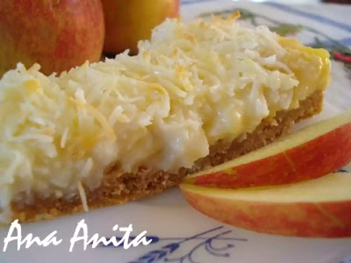 Coma mais fruuuutas...Torta de maçã com coco - foto 2