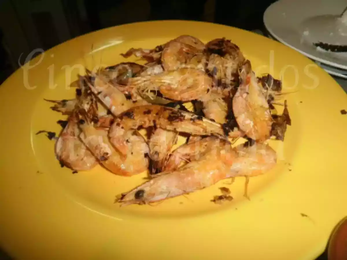 Começar um novo ano- Camarão no forno com manteiga de alho e ervas - foto 2
