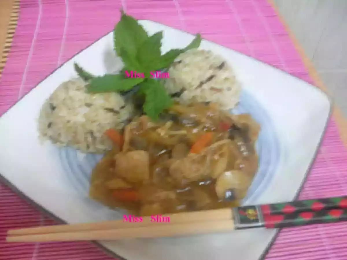Comida Chinesa á minha moda c/ Arroz integral
