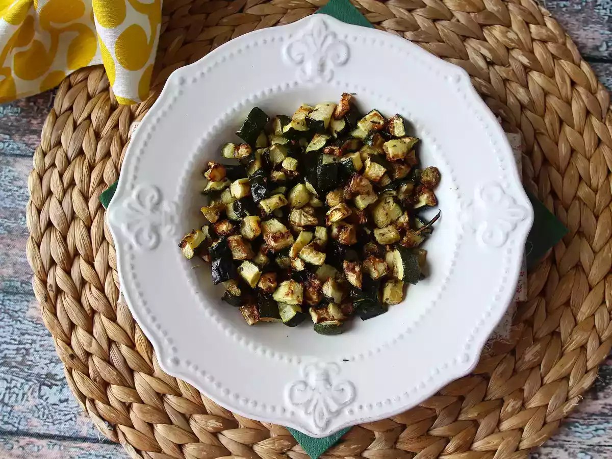 Como cozinhar abobrinhas (curgetes) na Air Fryer? - foto 3