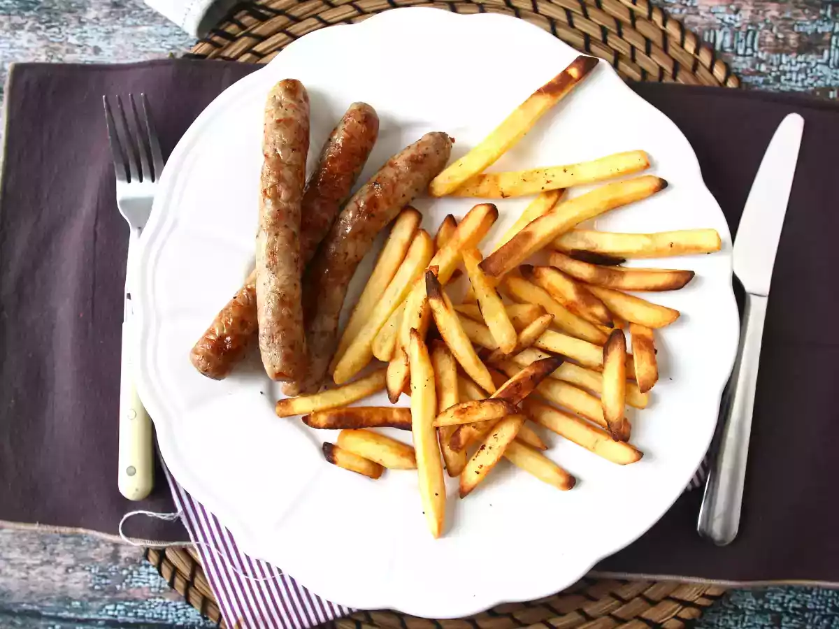 Como cozinhar salsichas frescas (linguiça) na Air Fryer?