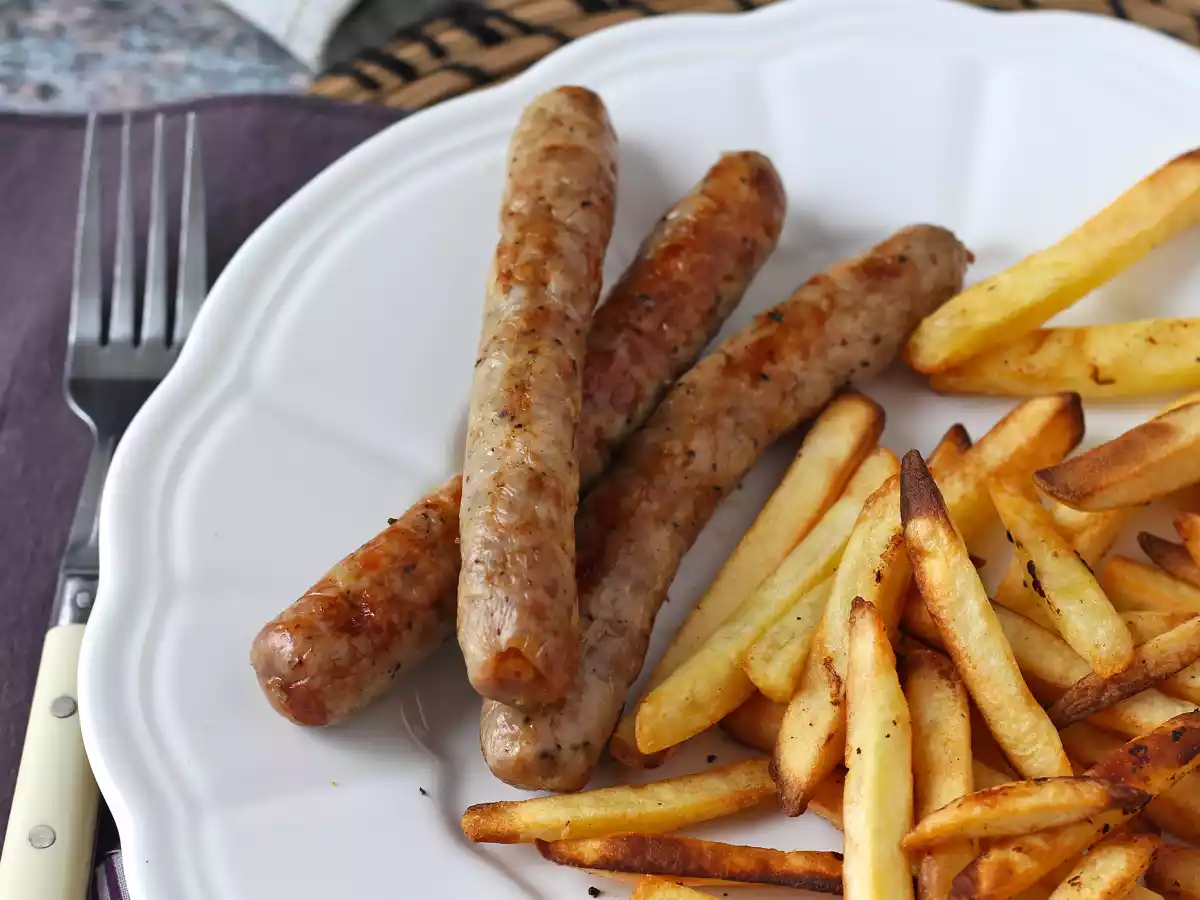 Como cozinhar salsichas frescas (linguiça) na Air Fryer? - foto 2