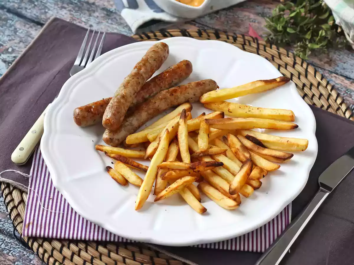 Como cozinhar salsichas frescas (linguiça) na Air Fryer? - foto 3