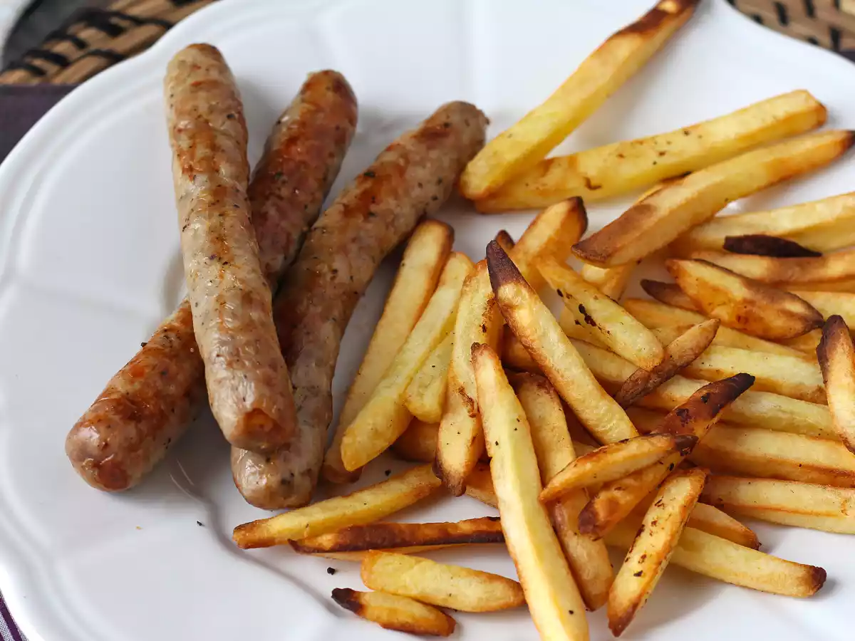 Como cozinhar salsichas frescas (linguiça) na Air Fryer? - foto 4