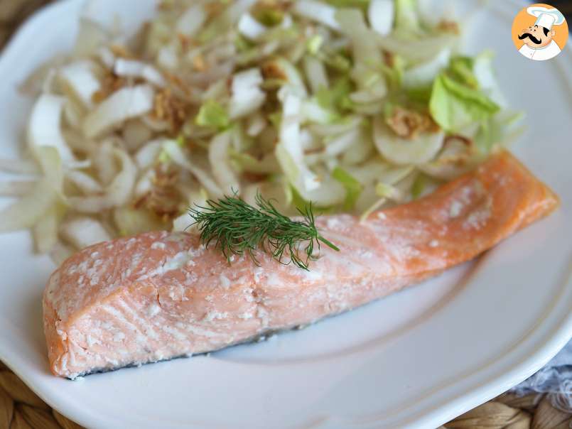 Como cozinhar um pavê de salmão na frigideira?, foto 1