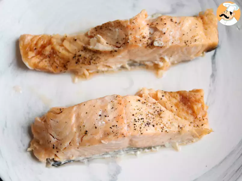 Como cozinhar um salmão no micro-ondas?, foto 4