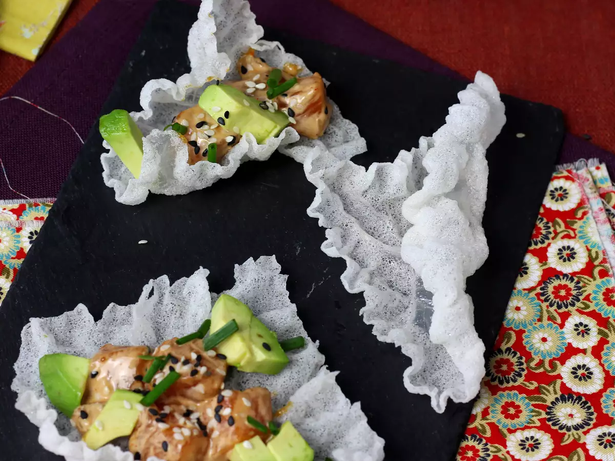 Como fazer chips crocantes com folha de arroz? - foto 2