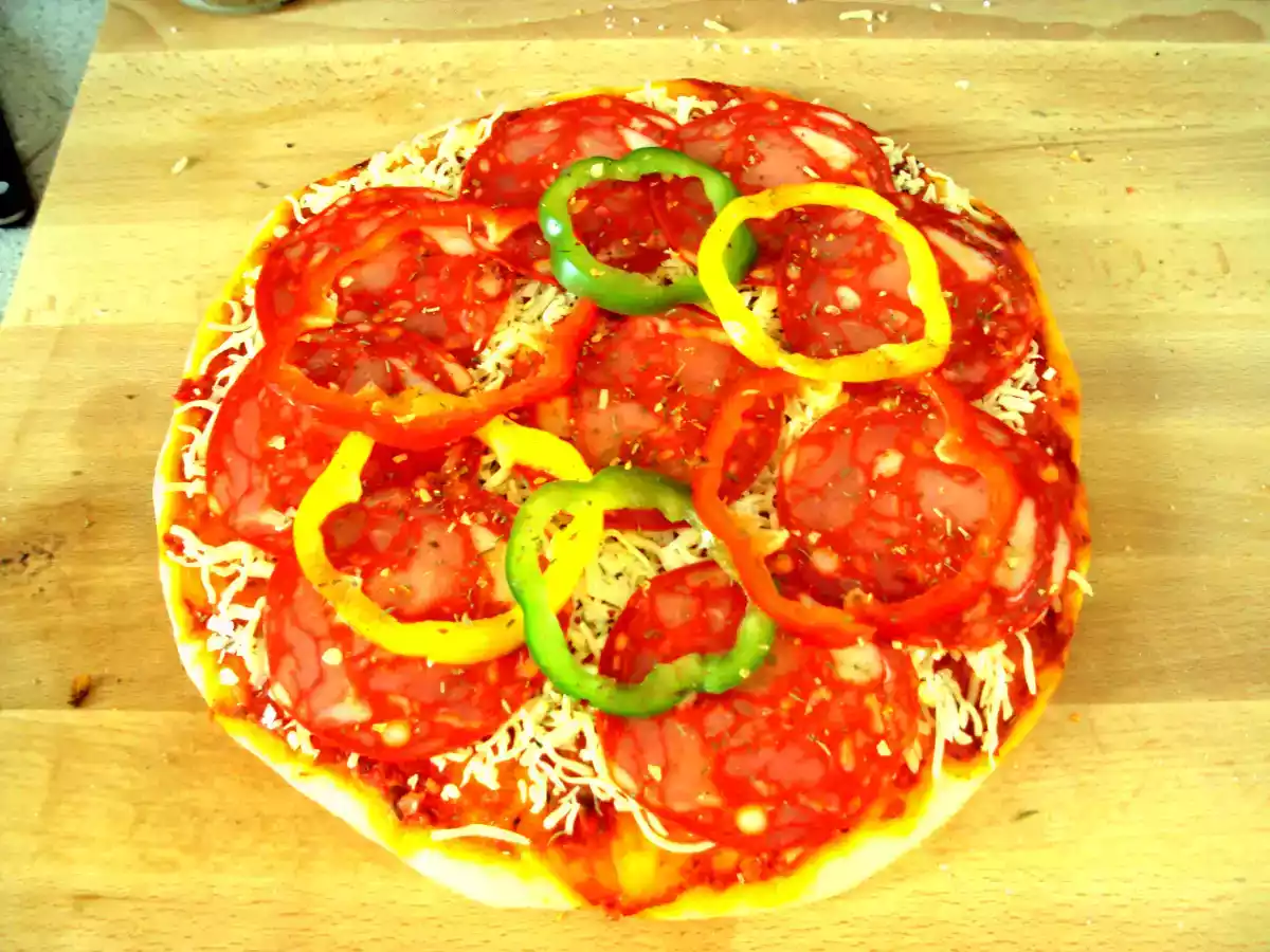 Como fazer massa de pizza - Para congelar (ou também comer na hora...rs) - foto 2
