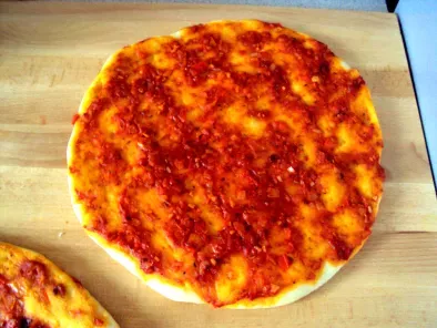 Como fazer massa de pizza - Para congelar (ou também comer na hora...rs)