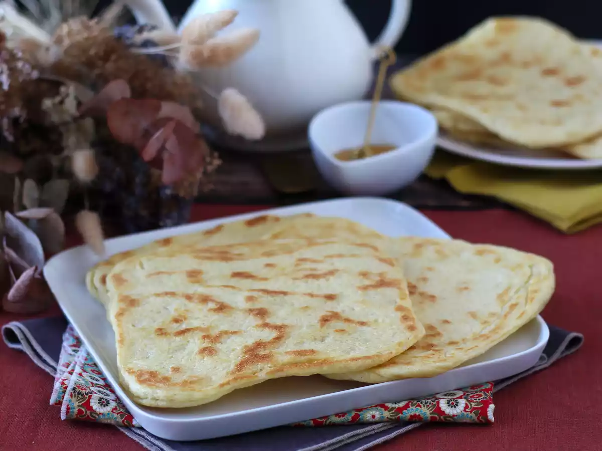 Como fazer o pão marroquino Msemmen na frigideira? - foto 2