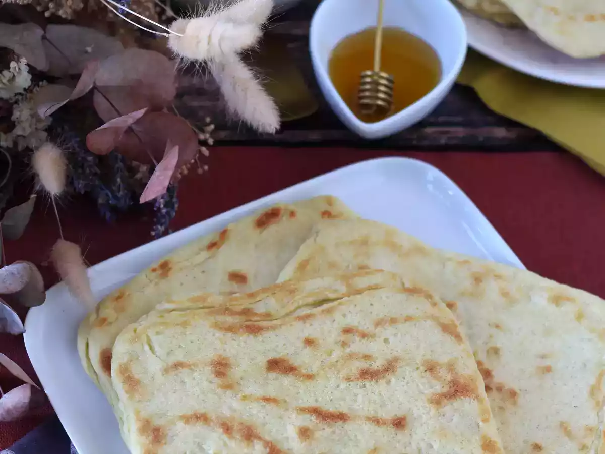 Como fazer o pão marroquino Msemmen na frigideira? - foto 4
