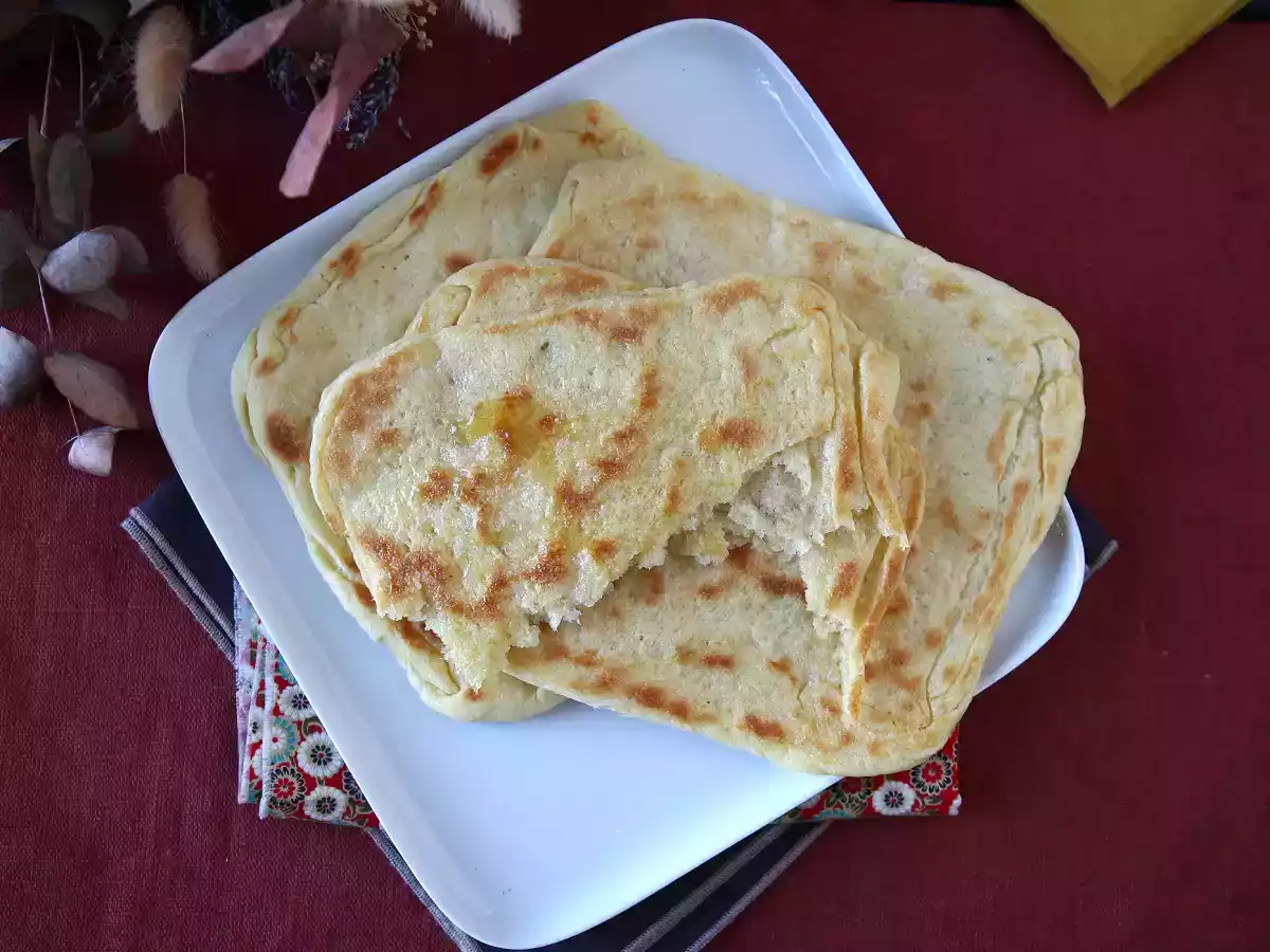 Como fazer o pão marroquino Msemmen na frigideira? - foto 5
