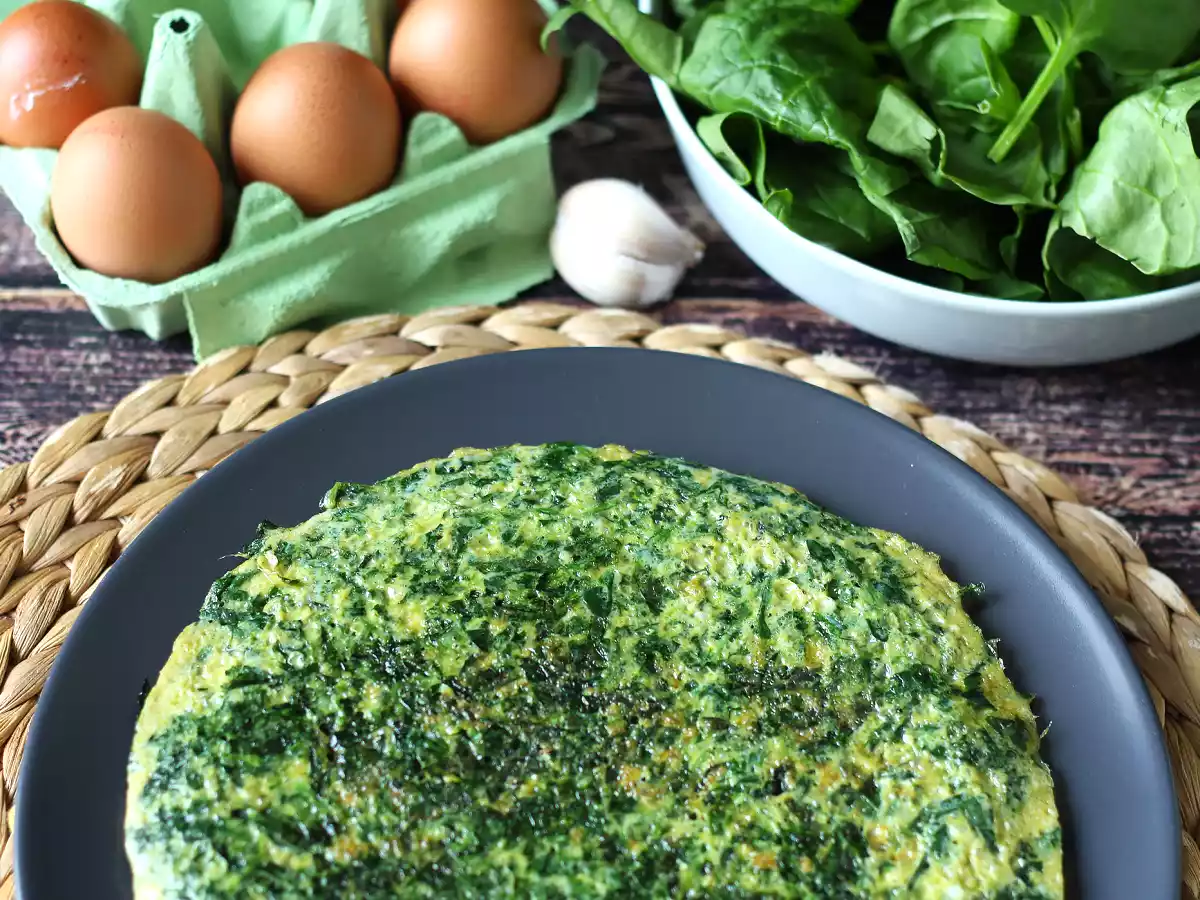 Como fazer omelete de espinafre e queijo? - foto 2