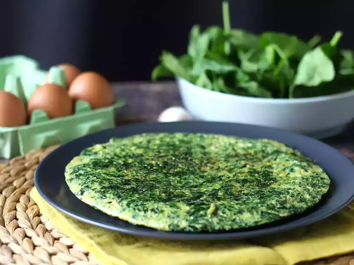 Como fazer omelete de espinafre e queijo? - foto 3