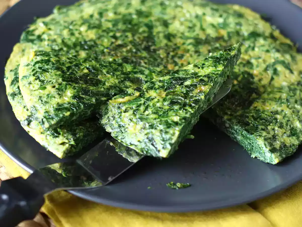 Como fazer omelete de espinafre e queijo? - foto 4