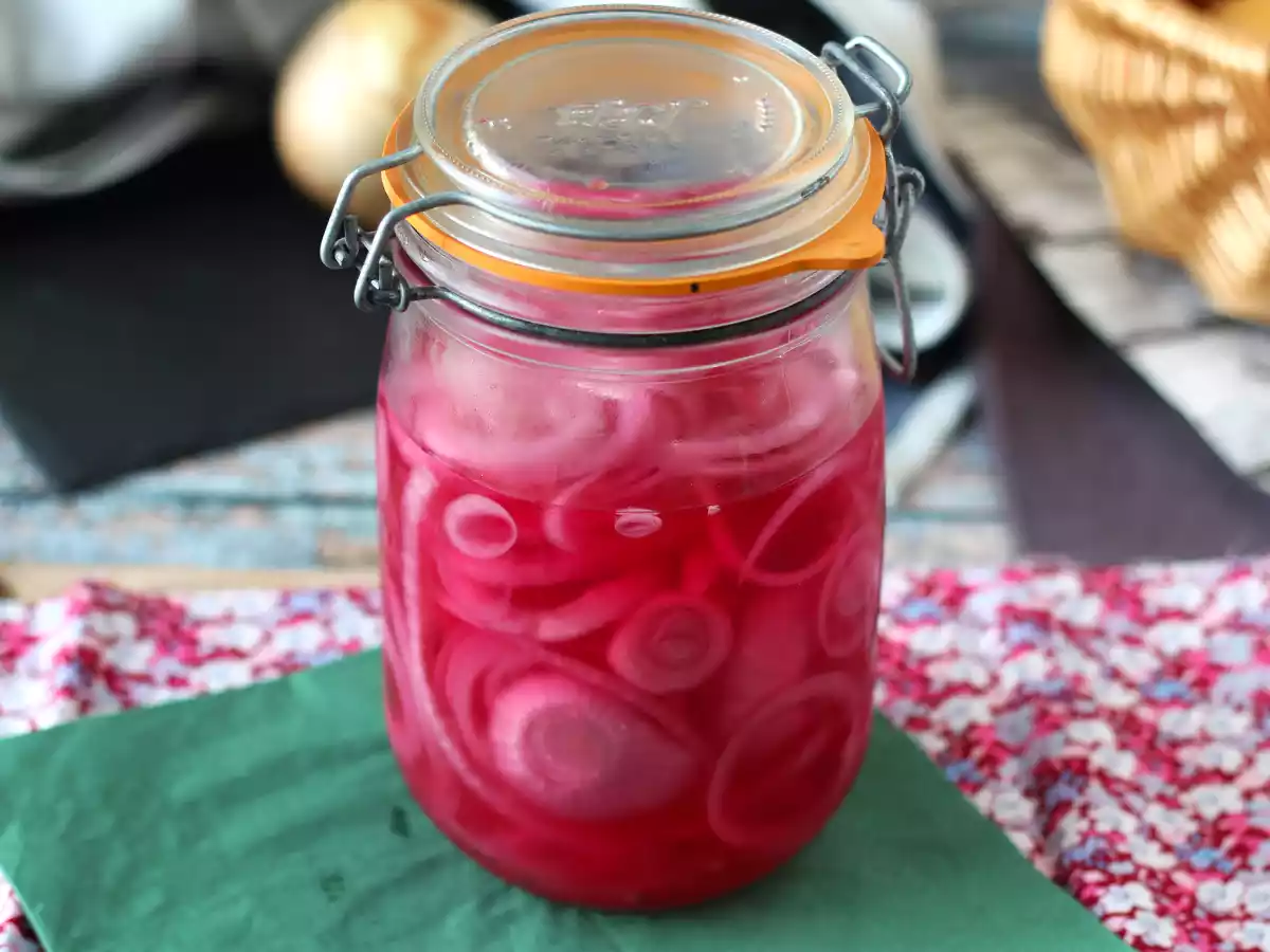 Como fazer pickles de cebola roxa, fácil e rápido? - foto 2