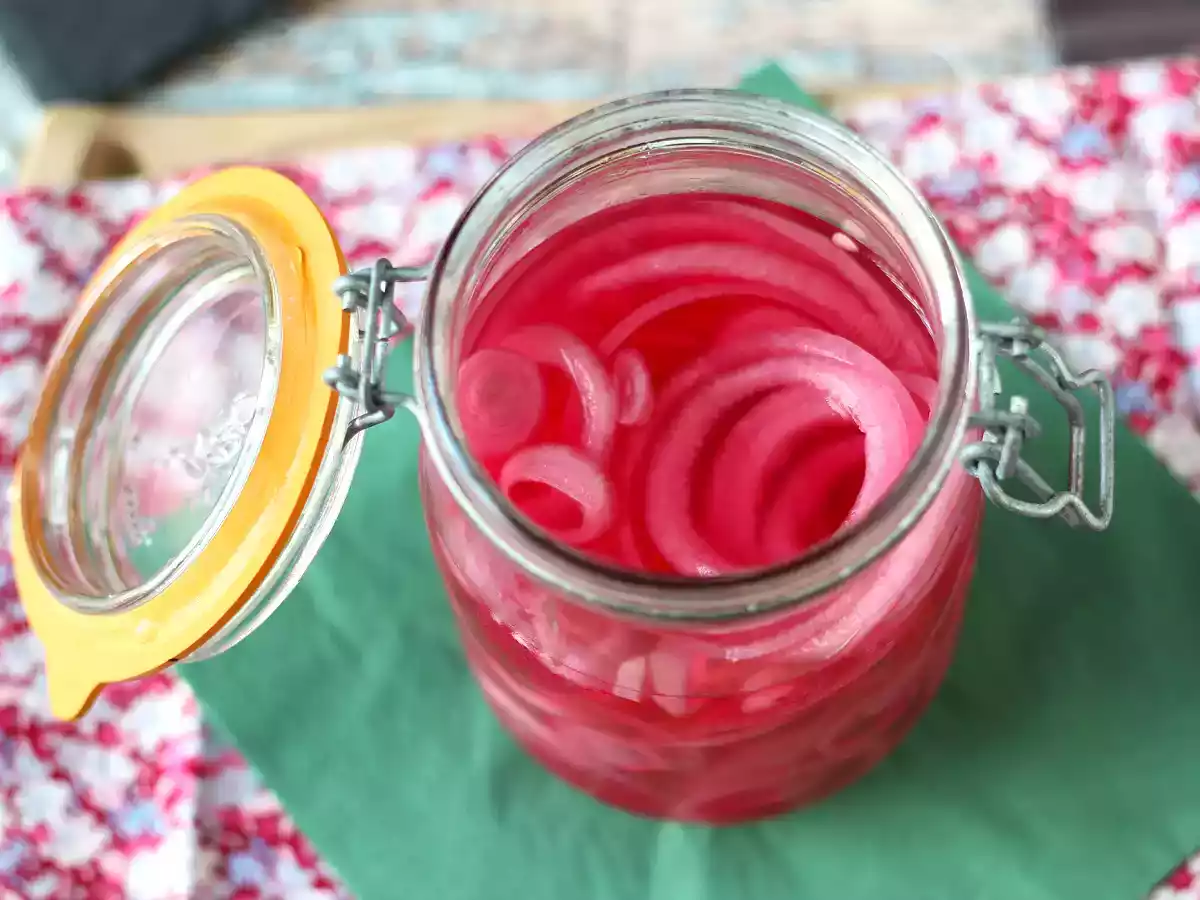 Como fazer pickles de cebola roxa, fácil e rápido? - foto 6