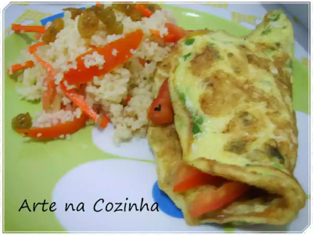 Como fazer um omelete?