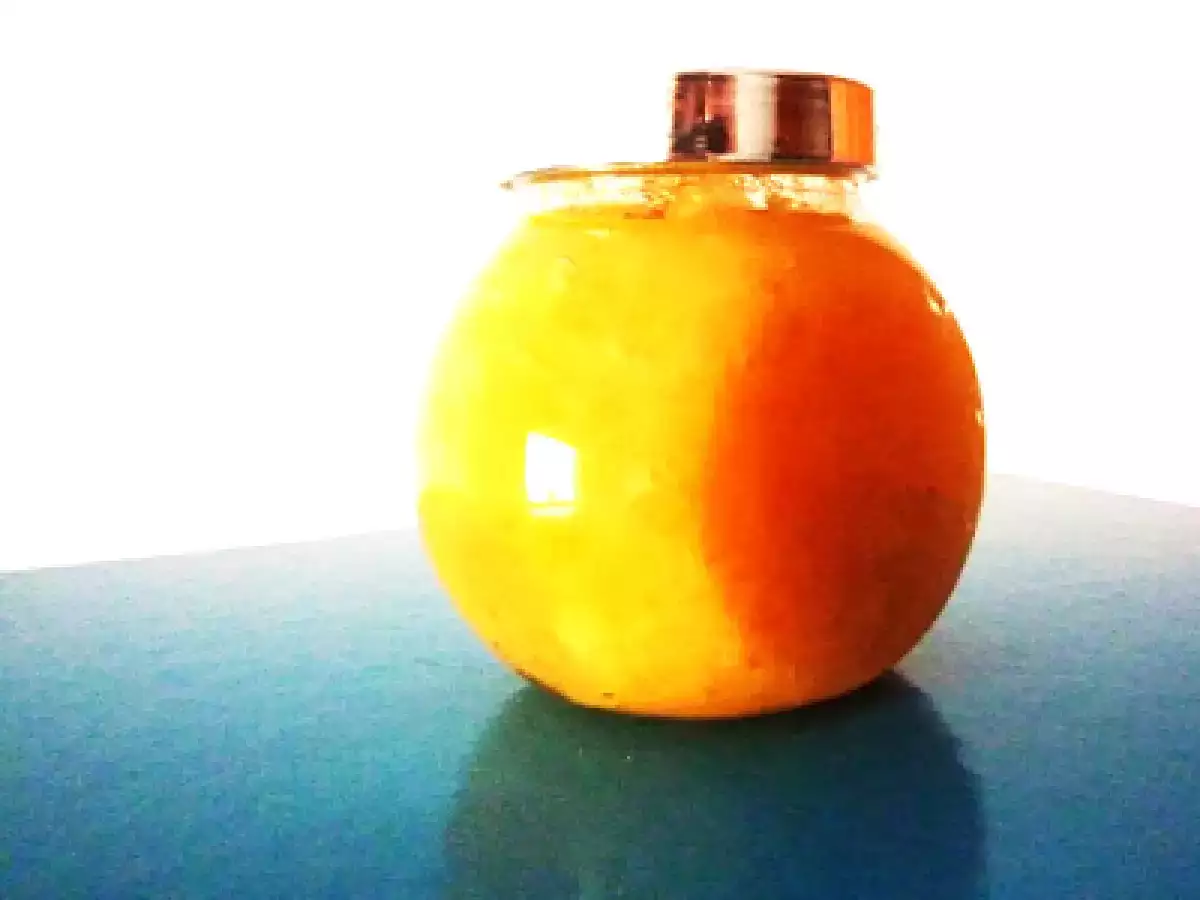 Compota de banana com laranja