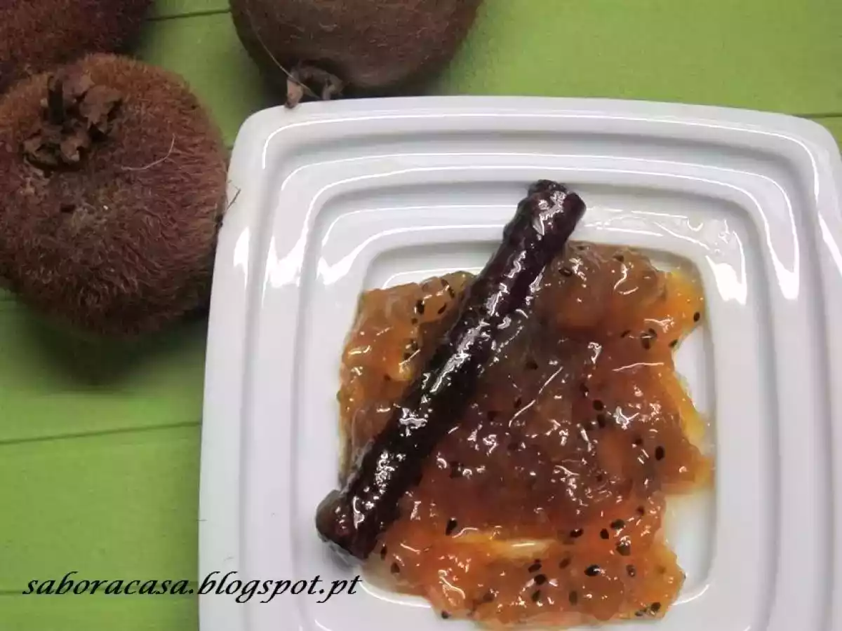 Compota de Kiwi e maça