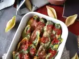 Conchiglione recheado de espinafre e ricotta, foto 2