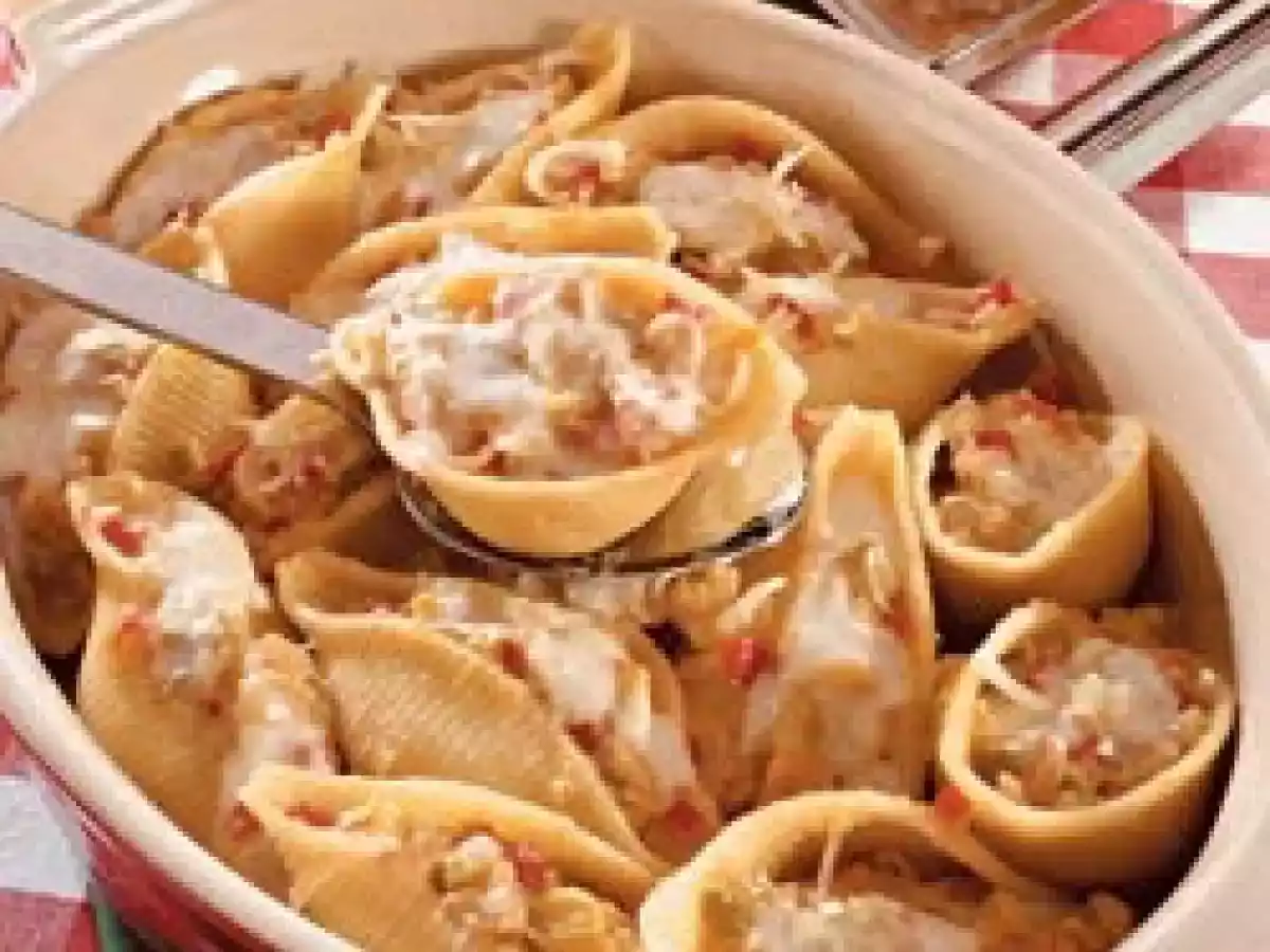 Conchigliones de queijo