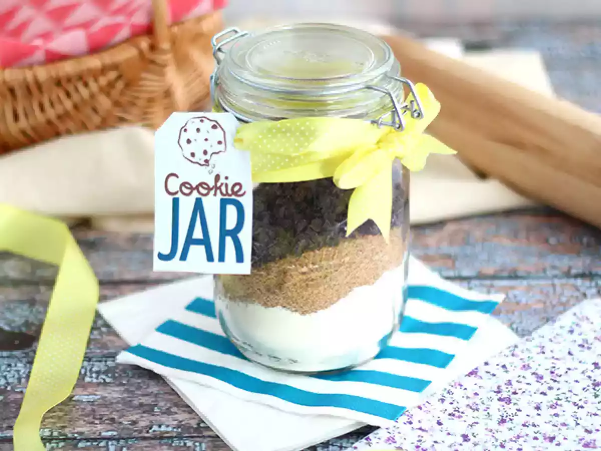 Cookie no pote, um presente ideal (cookie jar)