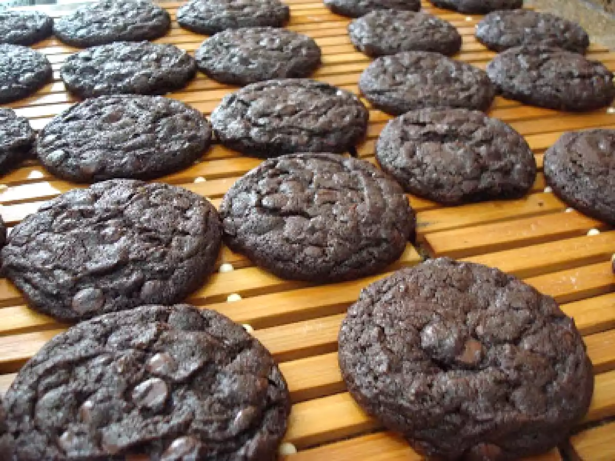 Cookie Triplo de Chocolate da Nigella