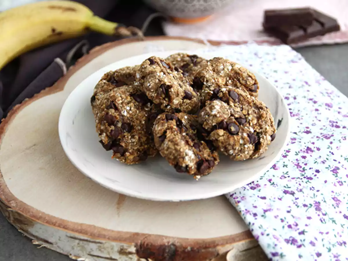 Cookies 3 ingredientes (sabor banana e chocolate) - foto 3