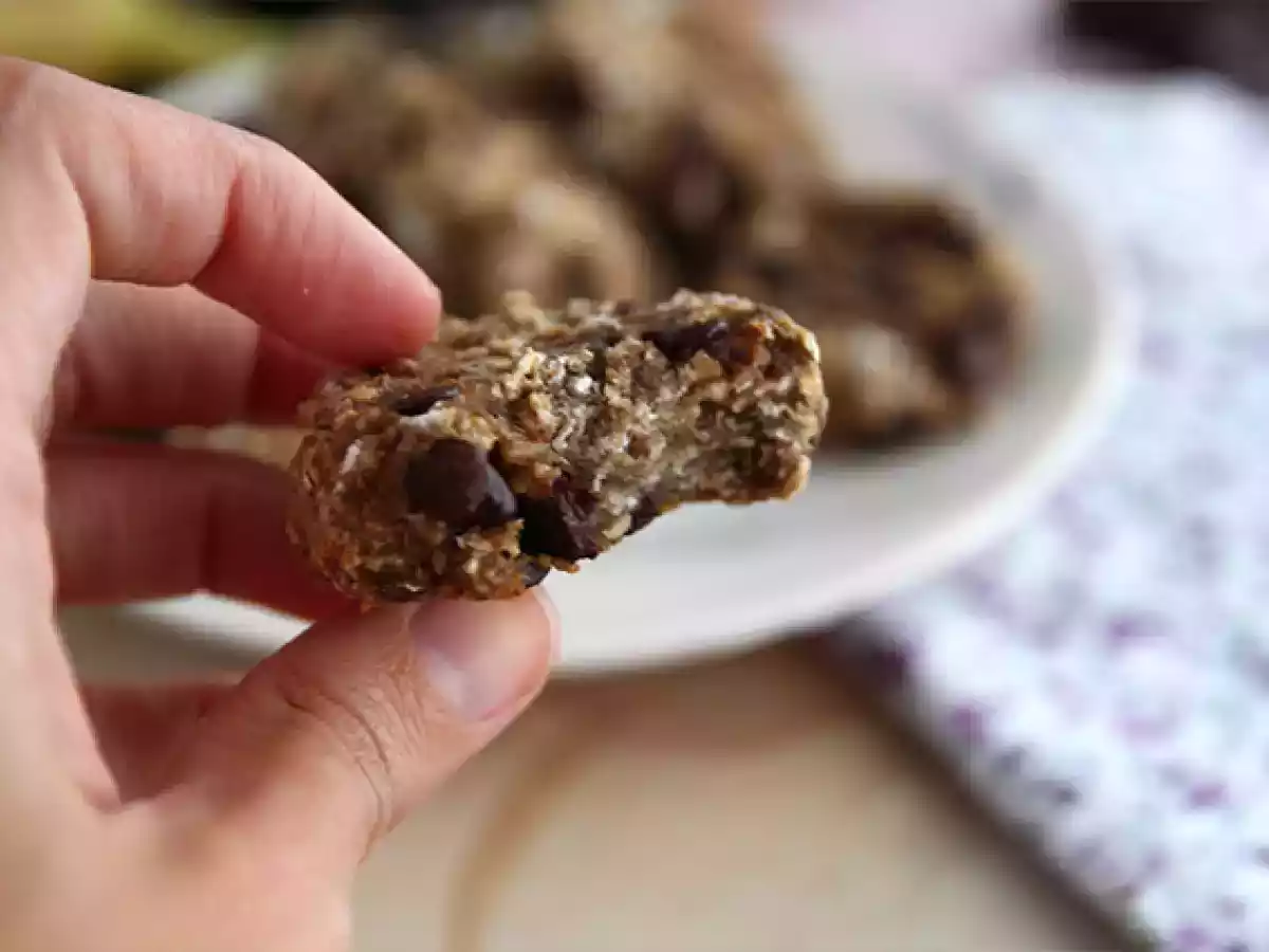 Cookies 3 ingredientes (sabor banana e chocolate) - foto 4