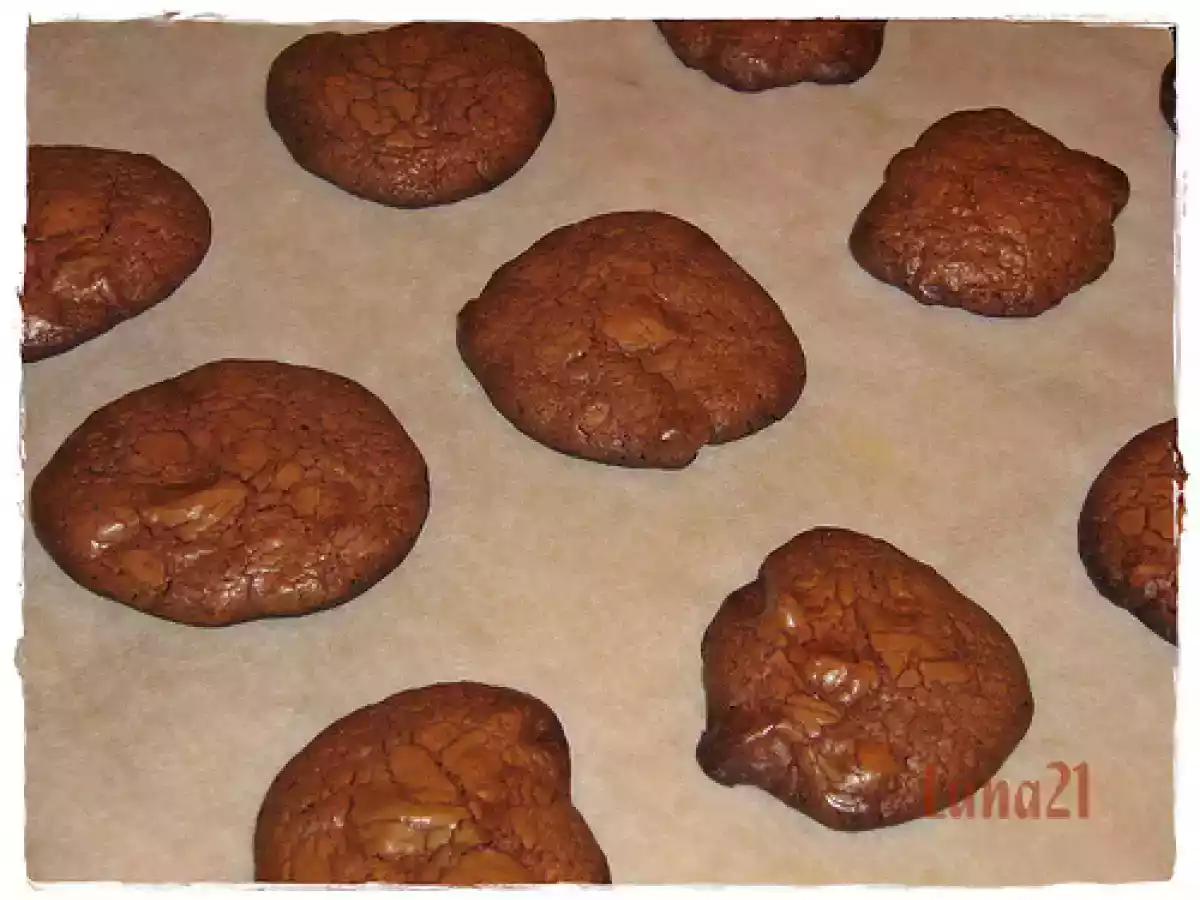 Cookies de Chocolate, Café e Canela