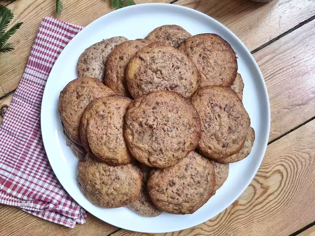 Cookies de chocolate na Bimby (Thermomix)