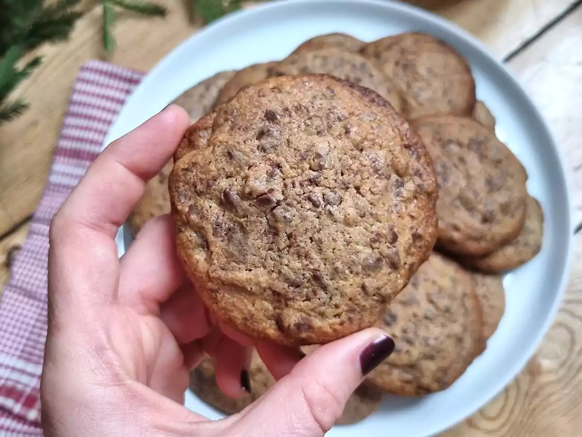 Cookies de chocolate na Bimby (Thermomix) - foto 2