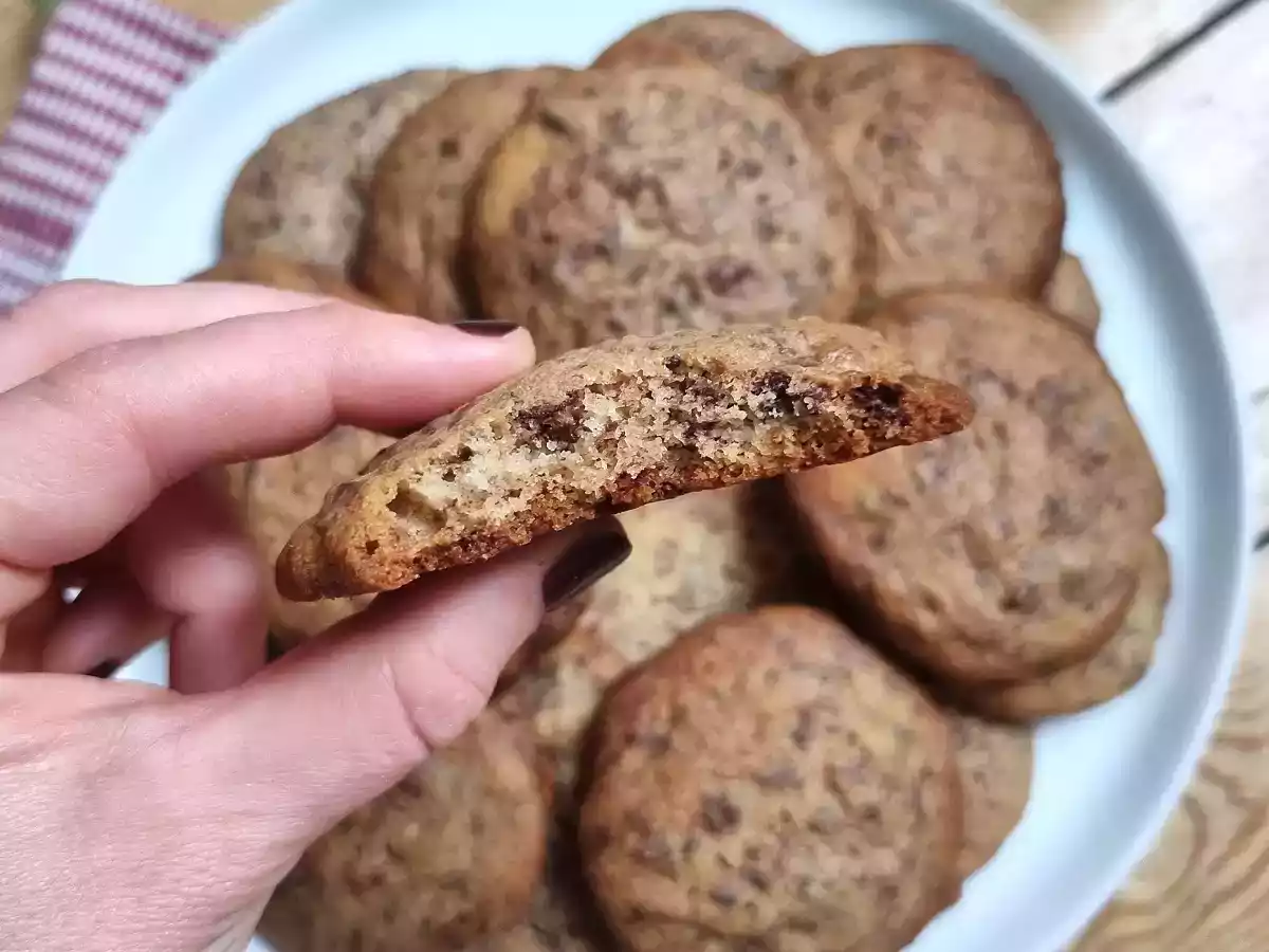 Cookies de chocolate na Bimby (Thermomix) - foto 3