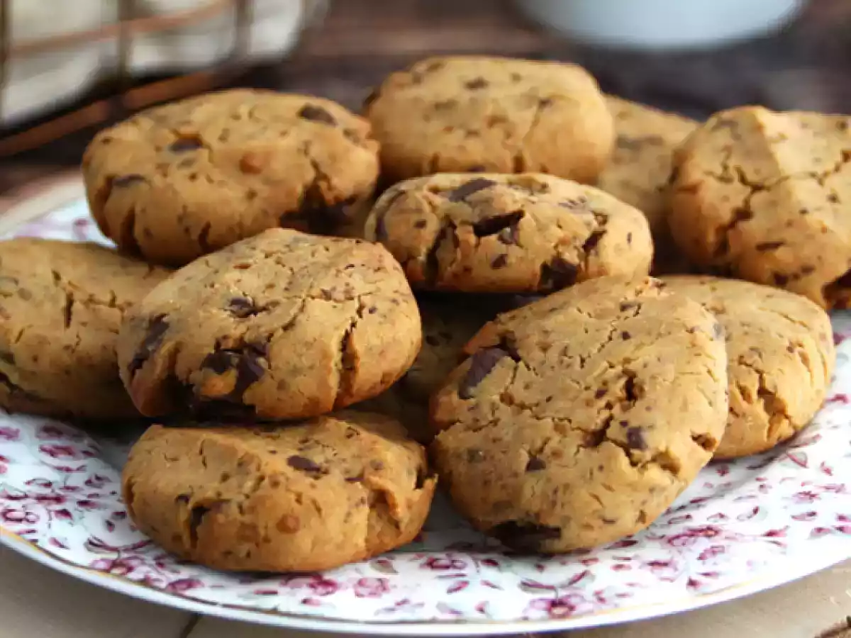 Cookies de chocolate (vegano e sem gluten) - foto 2