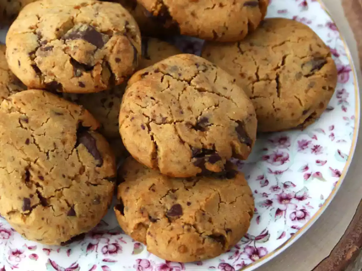 Cookies de chocolate (vegano e sem gluten) - foto 4