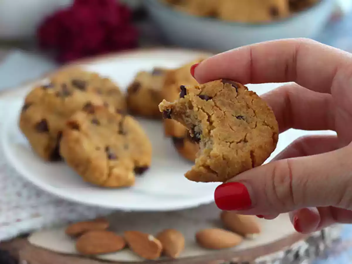 Cookies de Okara (resíduos do leite vegetal), sabor chocolate - foto 3